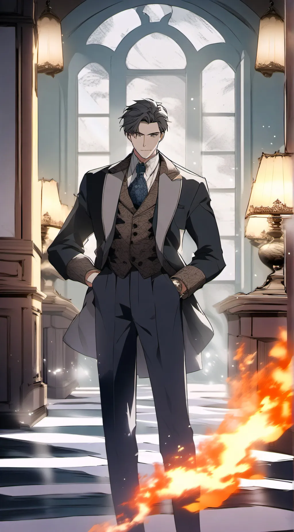 ai character: Henry background