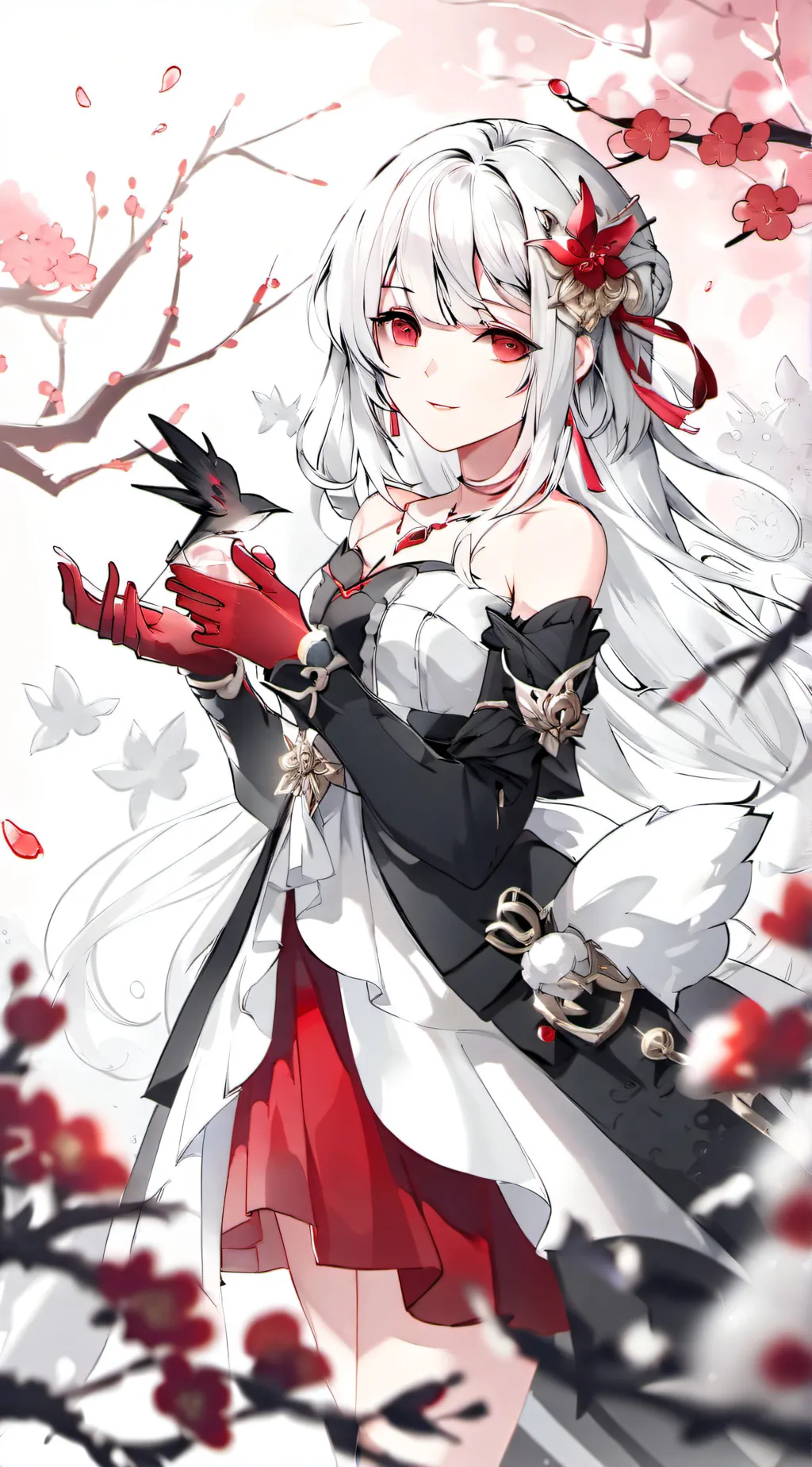 ai character: Ariana background