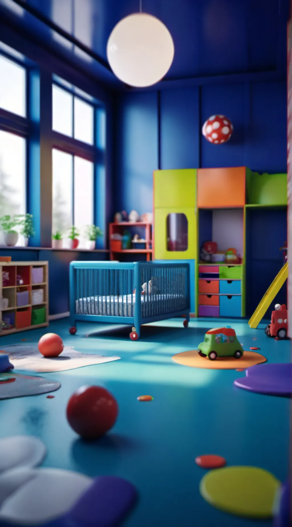 ai character: Daycare background