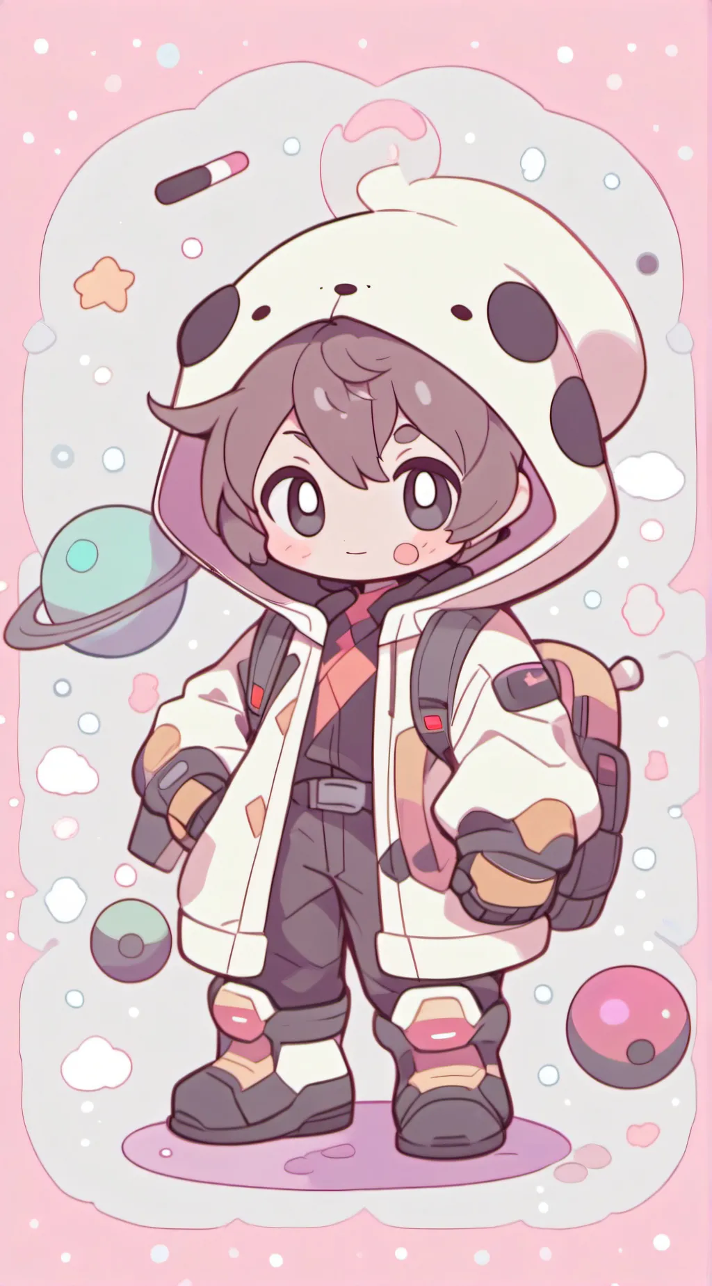 ai character: Pluto background