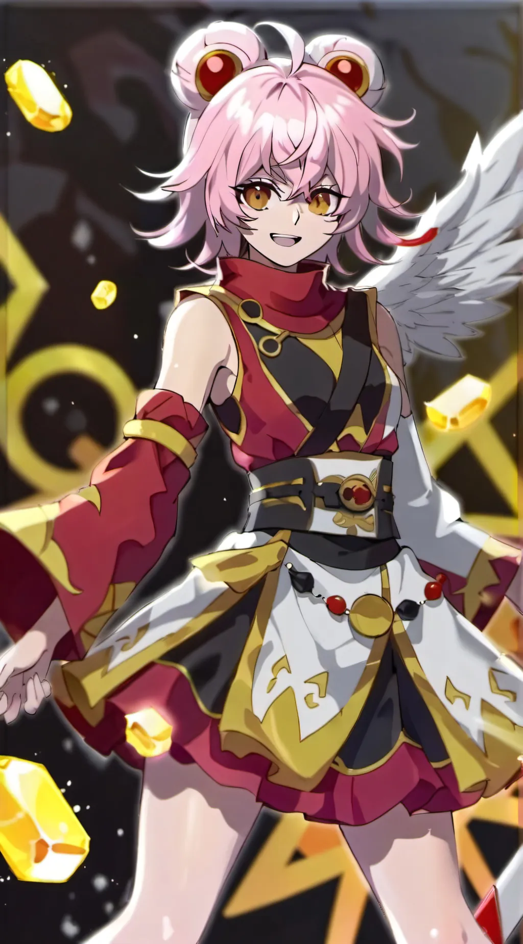 ai character: Mina Ashido background