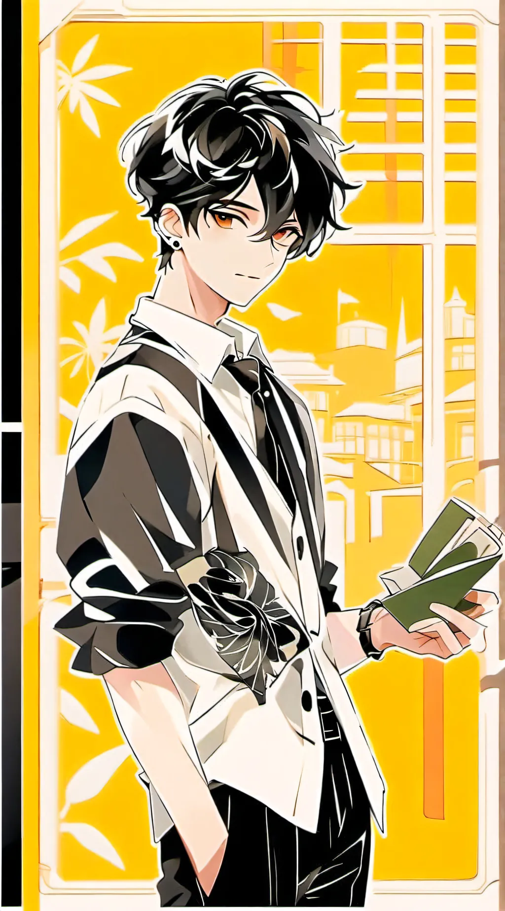 ai character: brandon background