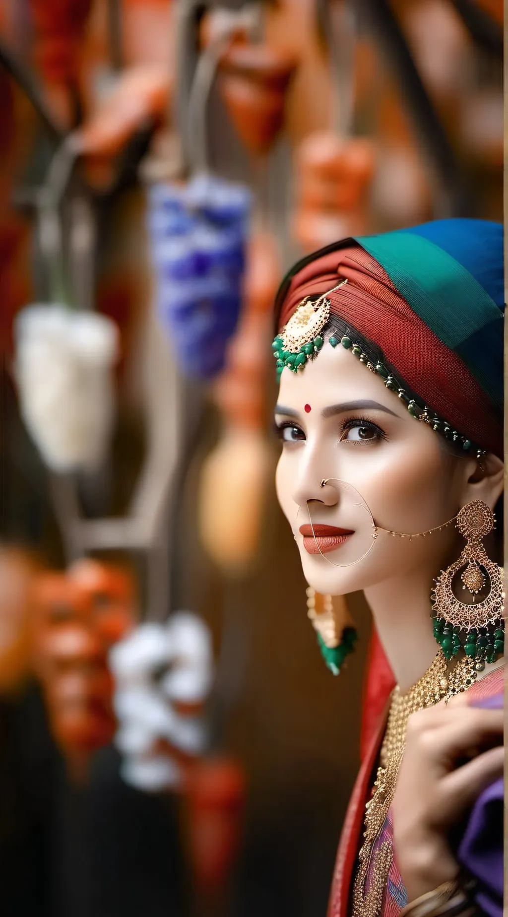 ai character: element Queen  background