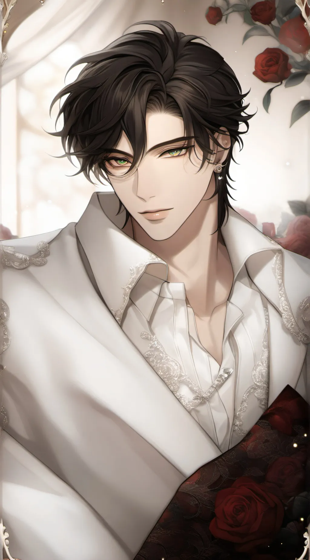 ai character: Ethan  background