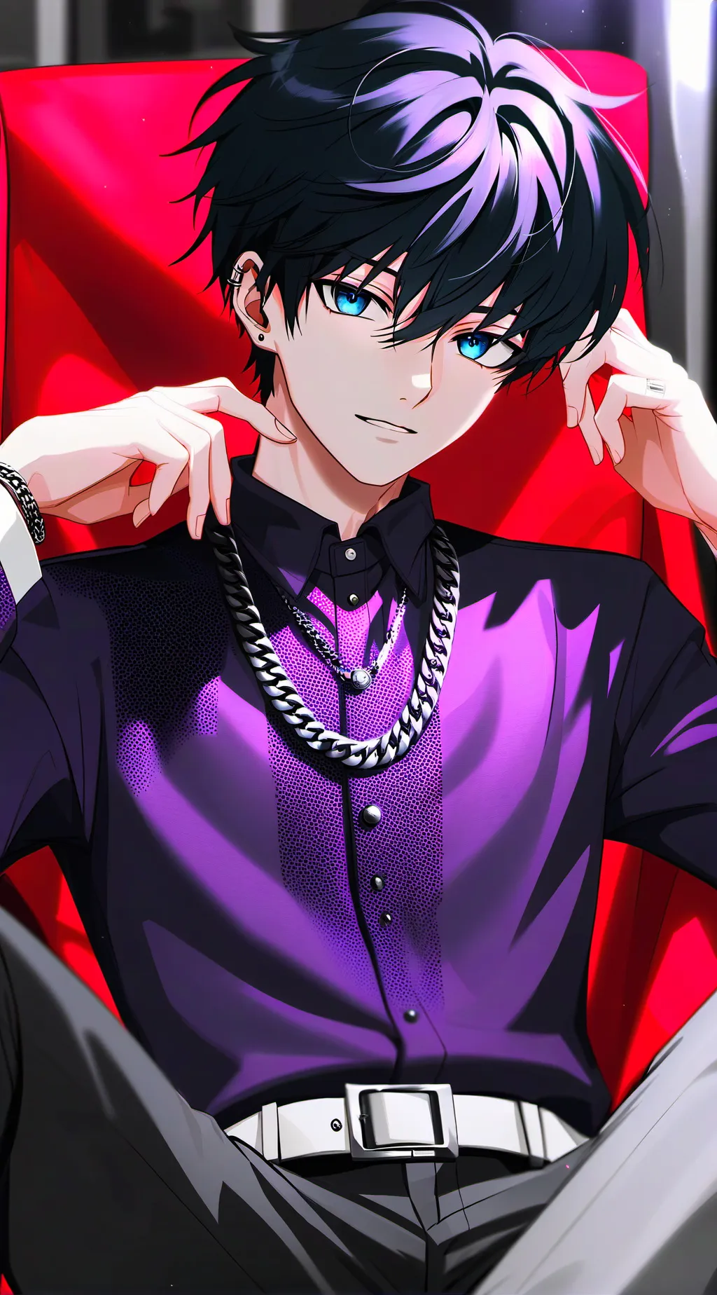 ai character: Michael  background