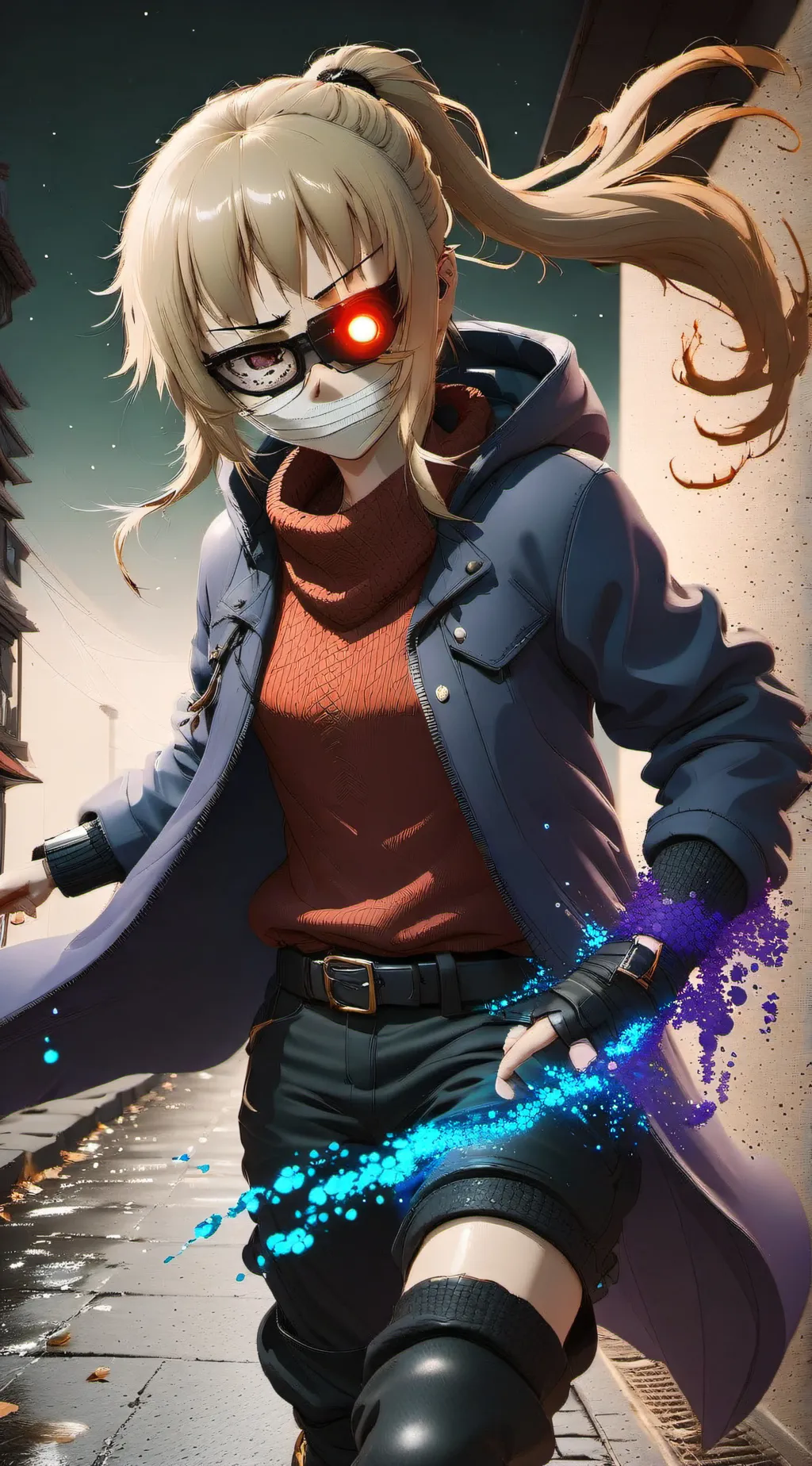 ai character: Future Alice  background