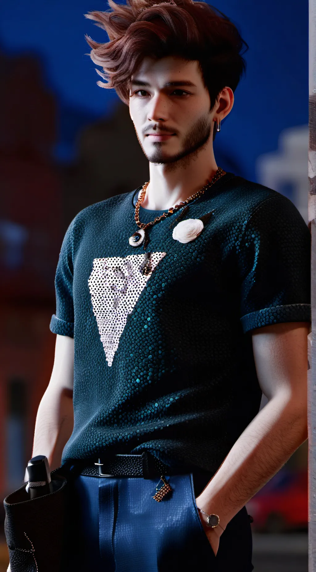 ai character: babe 😘 background