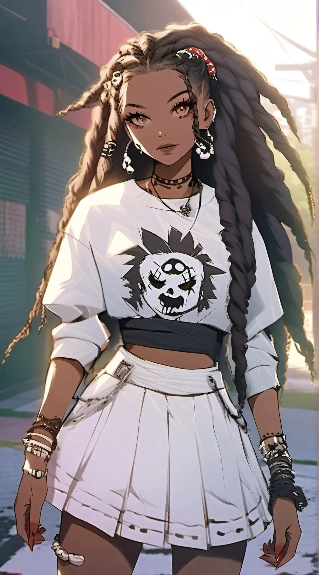 ai character: Nadia background