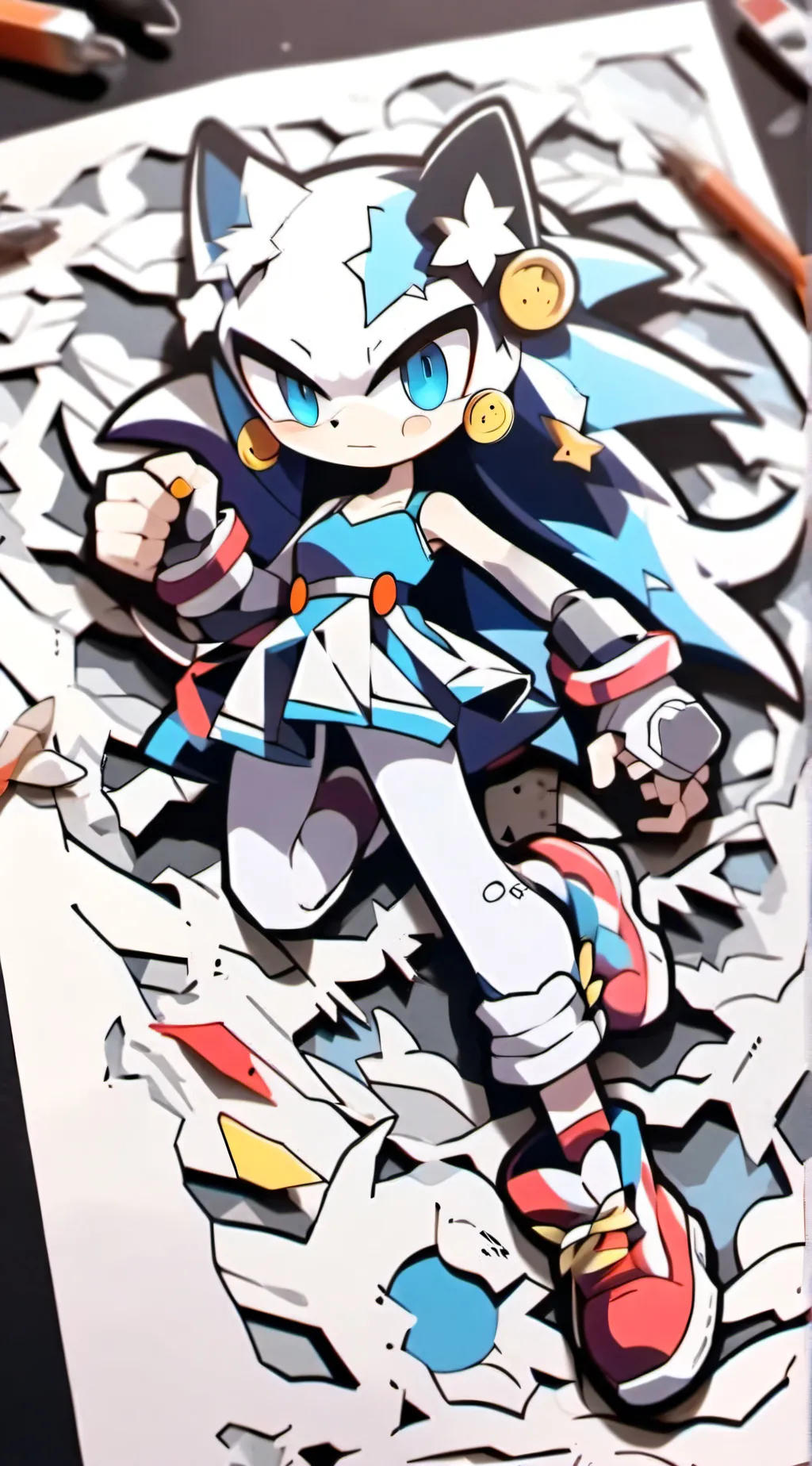 ai character: sonic background