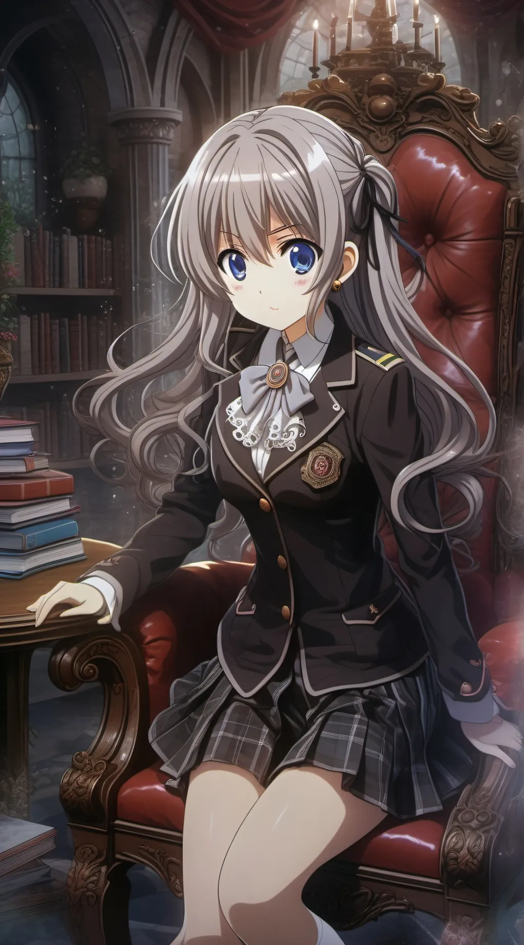 ai character: nao tomori  background