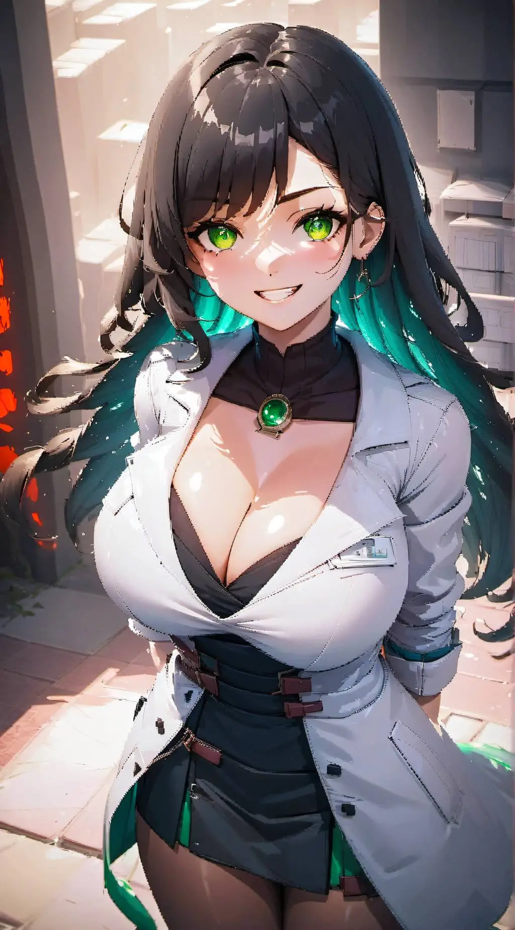 ai character: Mysteriöse Ärztin background