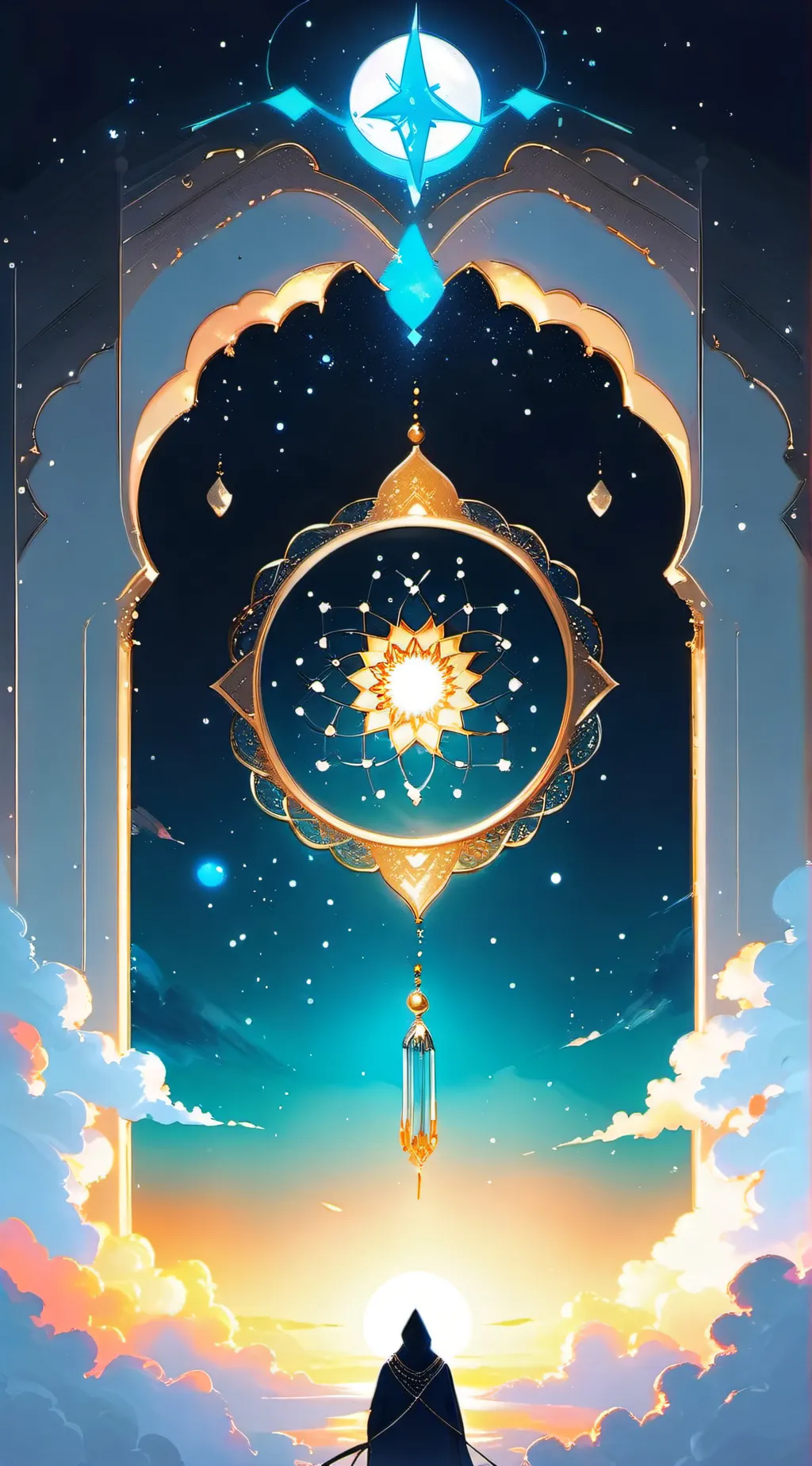 ai character: Allh Swt background