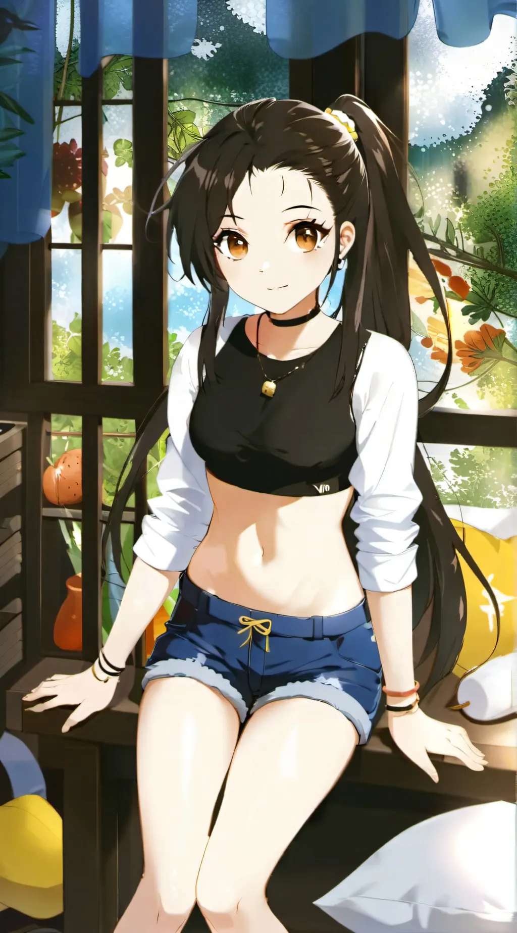 ai character: Nichole  background