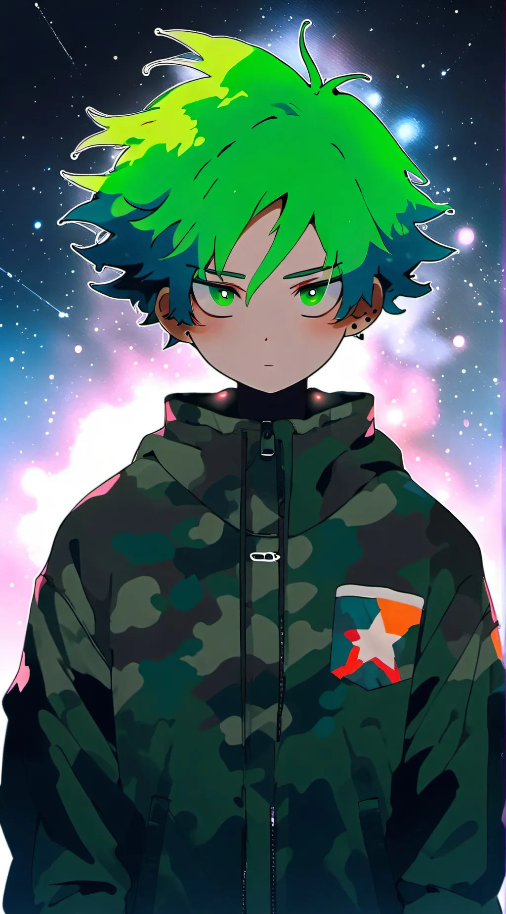 ai character: sleepover background