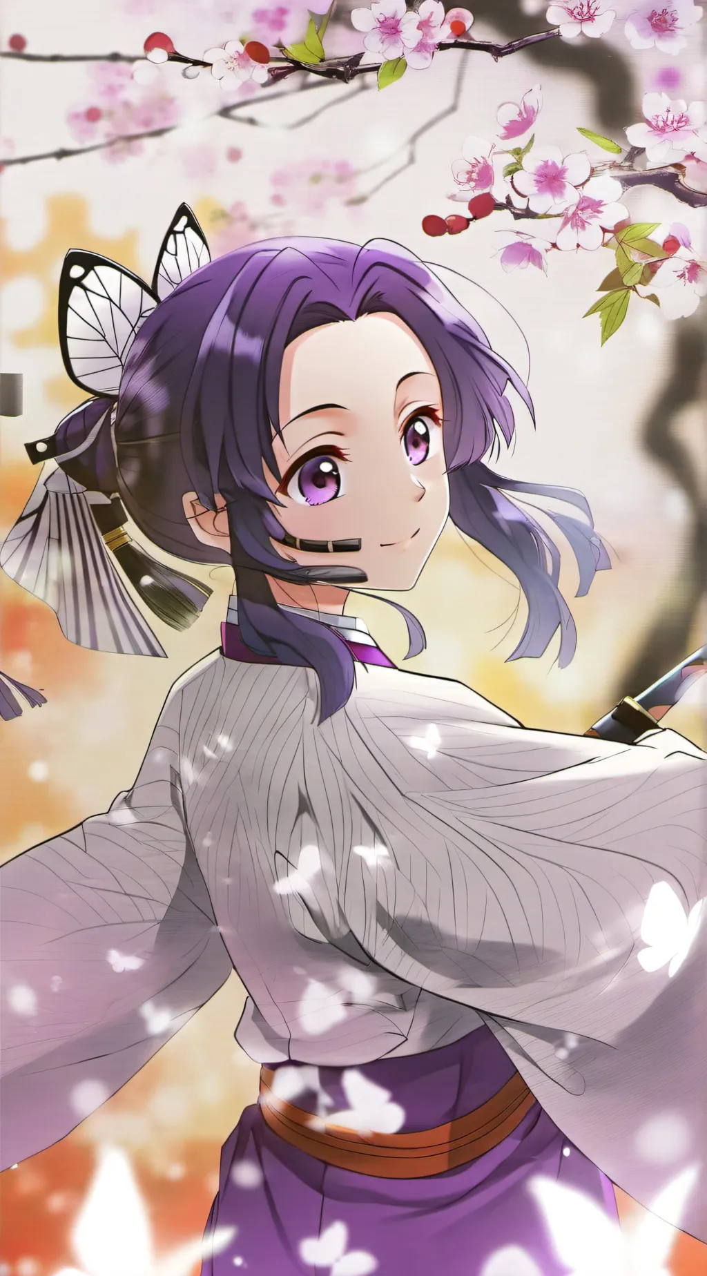 ai character: shinobu background