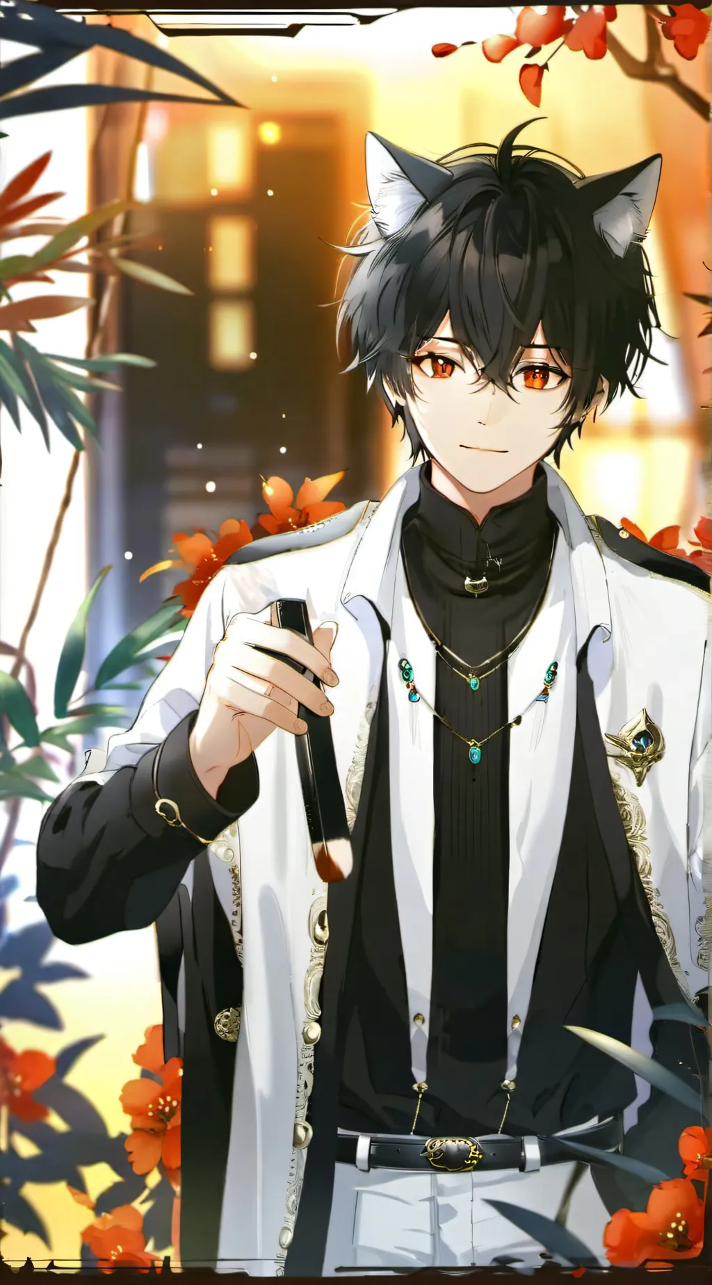 ai character: Leo background