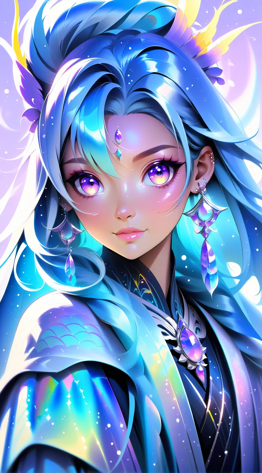 ai character: Ella rose background