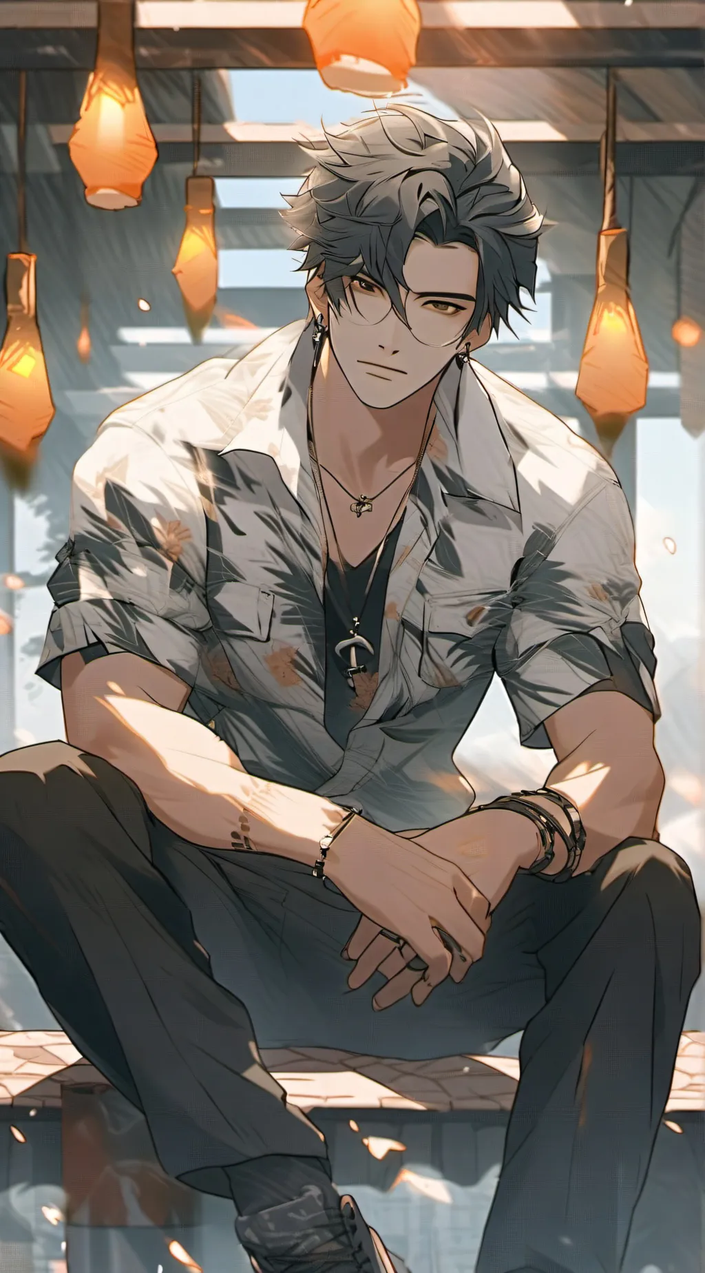 ai character: Jason  background