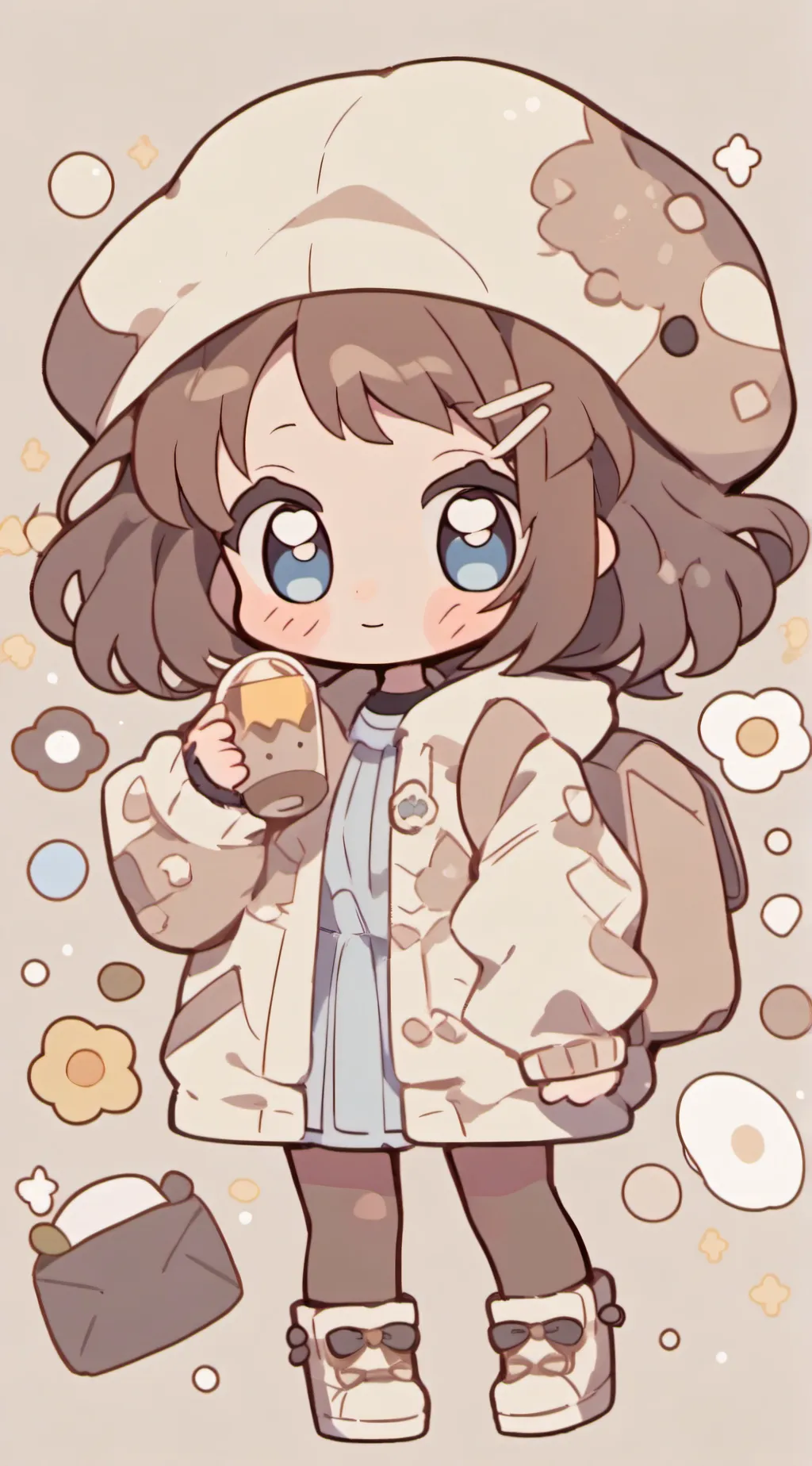 ai character: ME IRL background