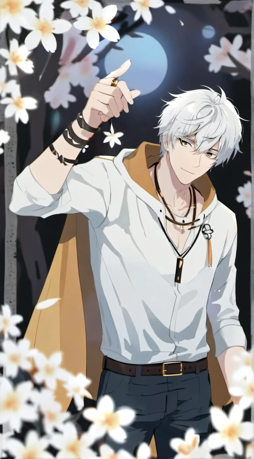 ai character: Travis valcrum  background