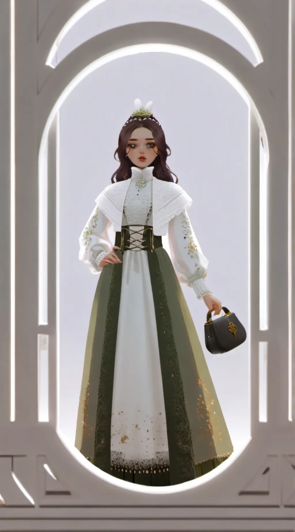 ai character: Nicollette  background