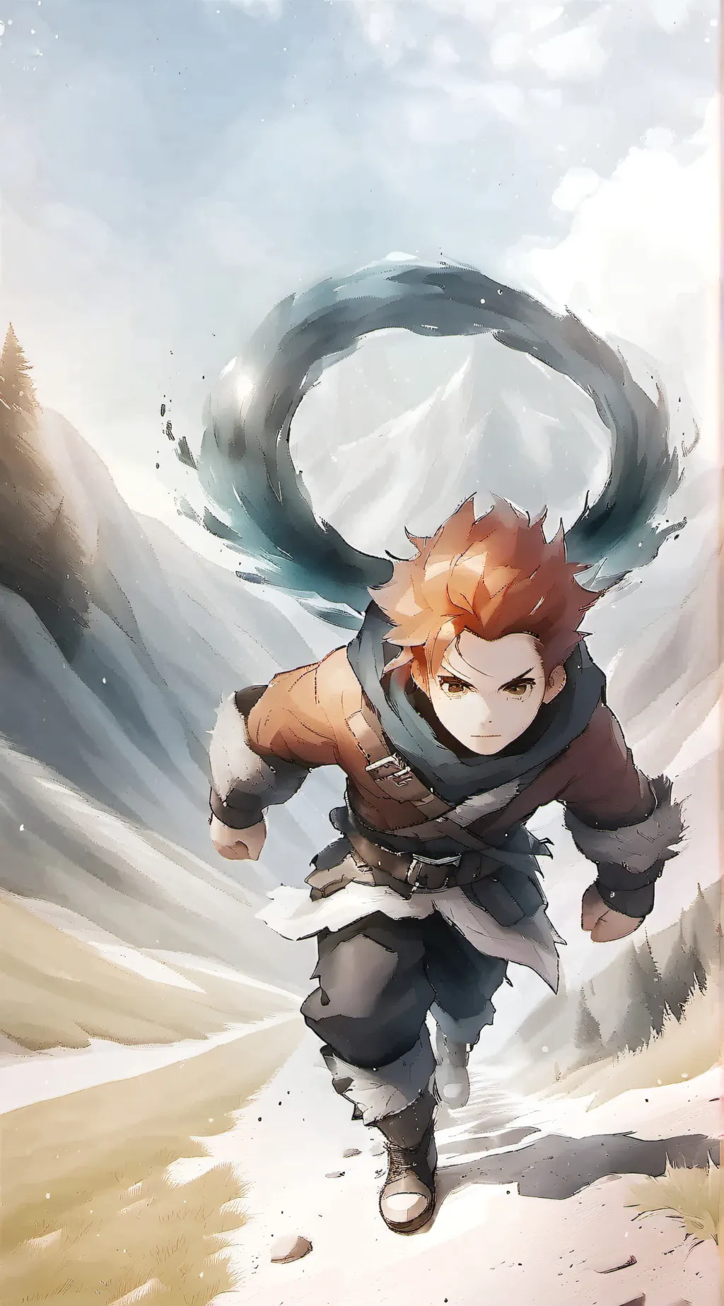 ai character: Frie background