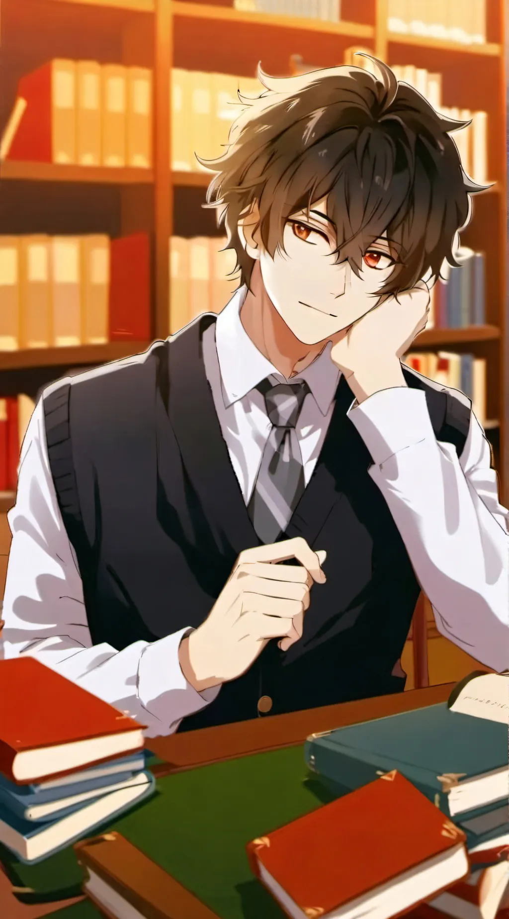 ai character: axel background