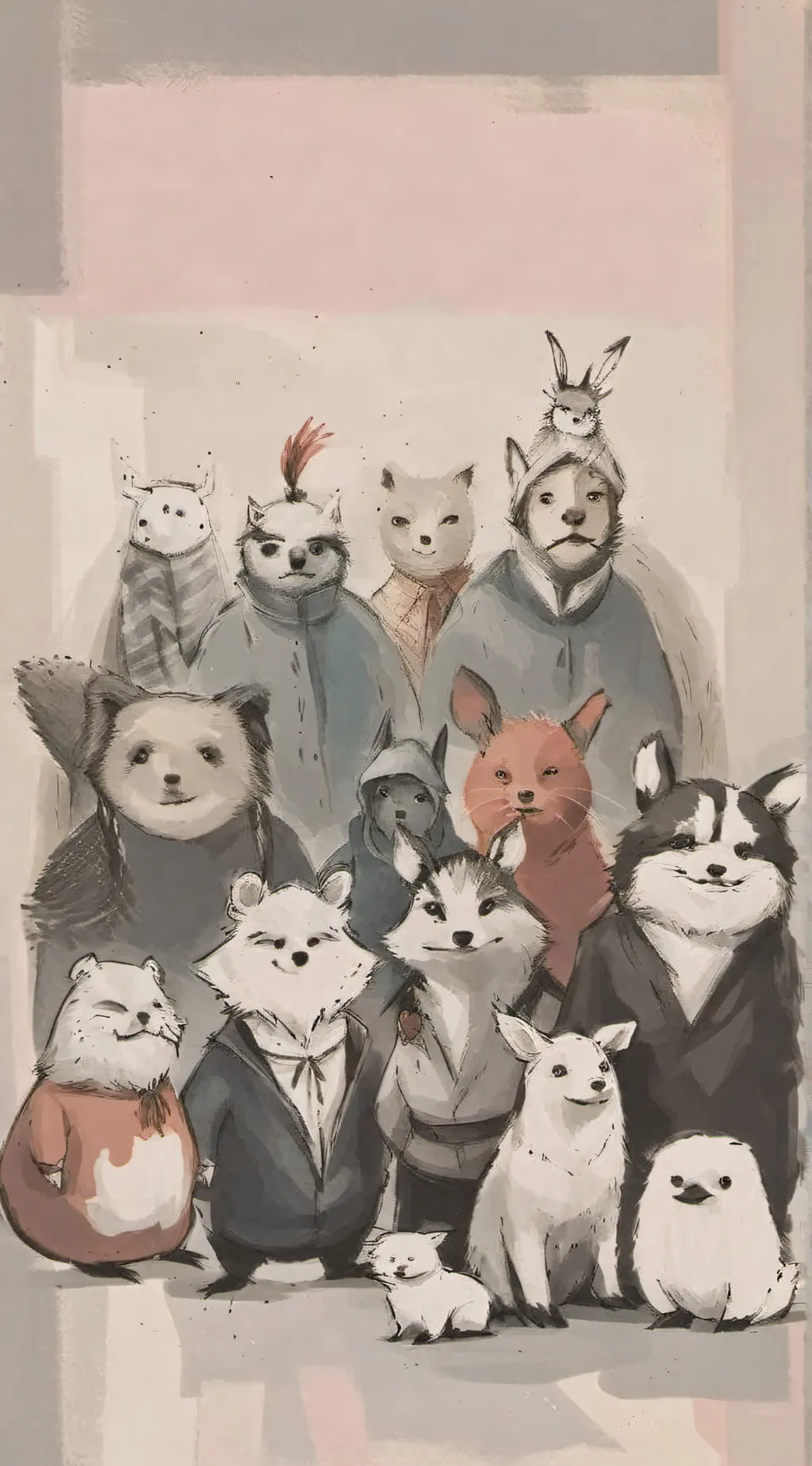 ai character: Stray kids!! background