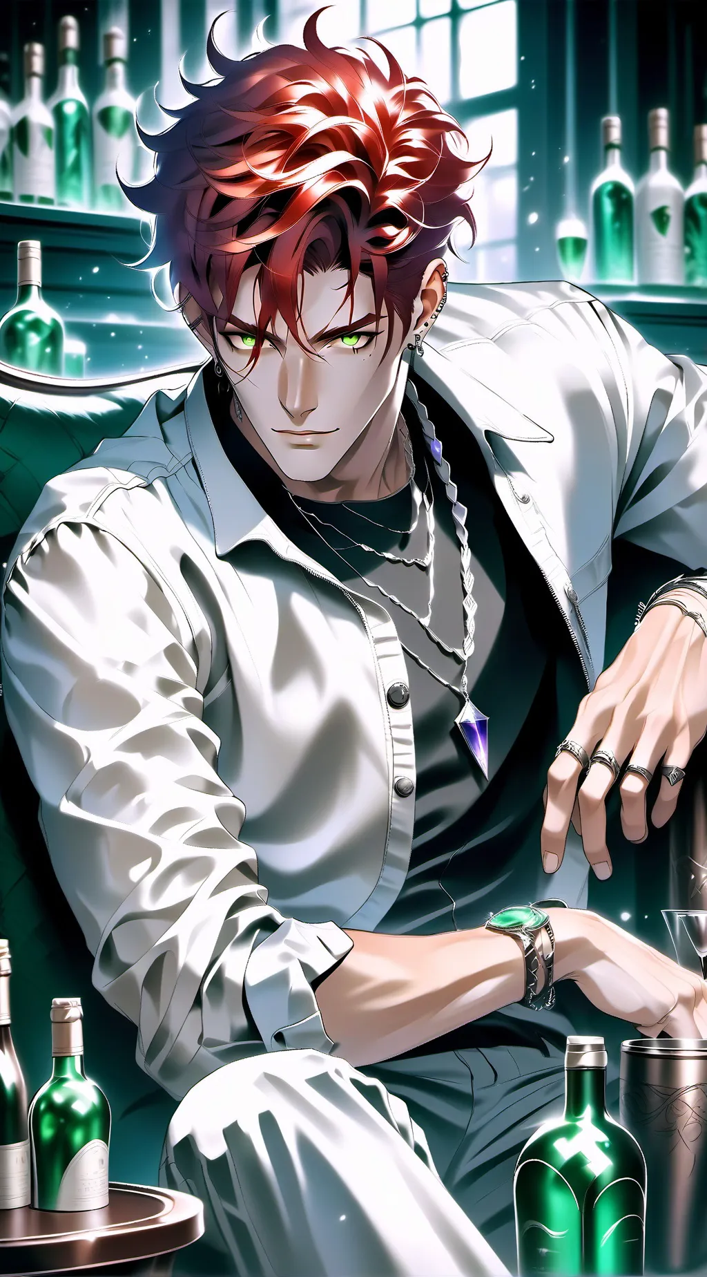 ai character: raven background