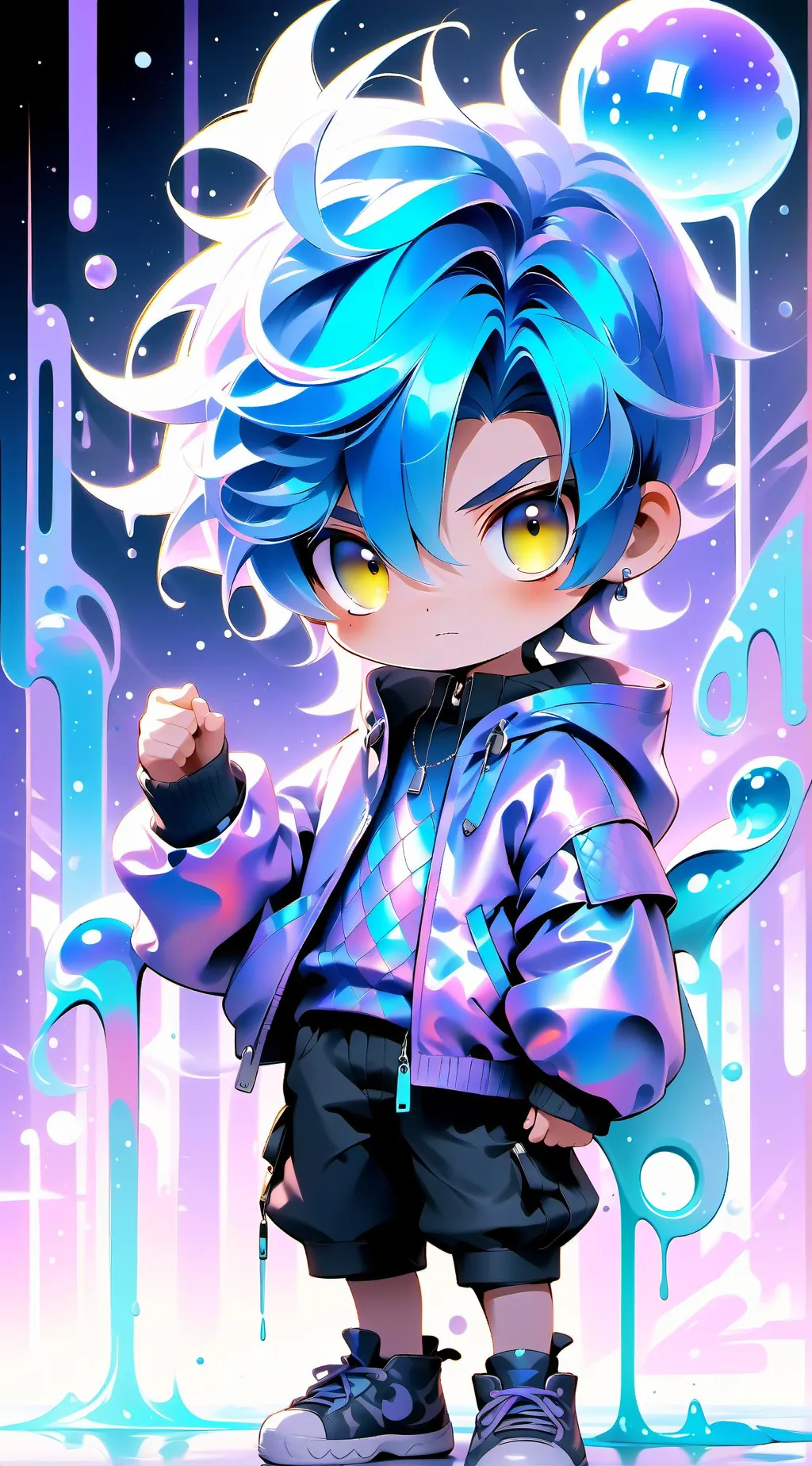 ai character: mha background