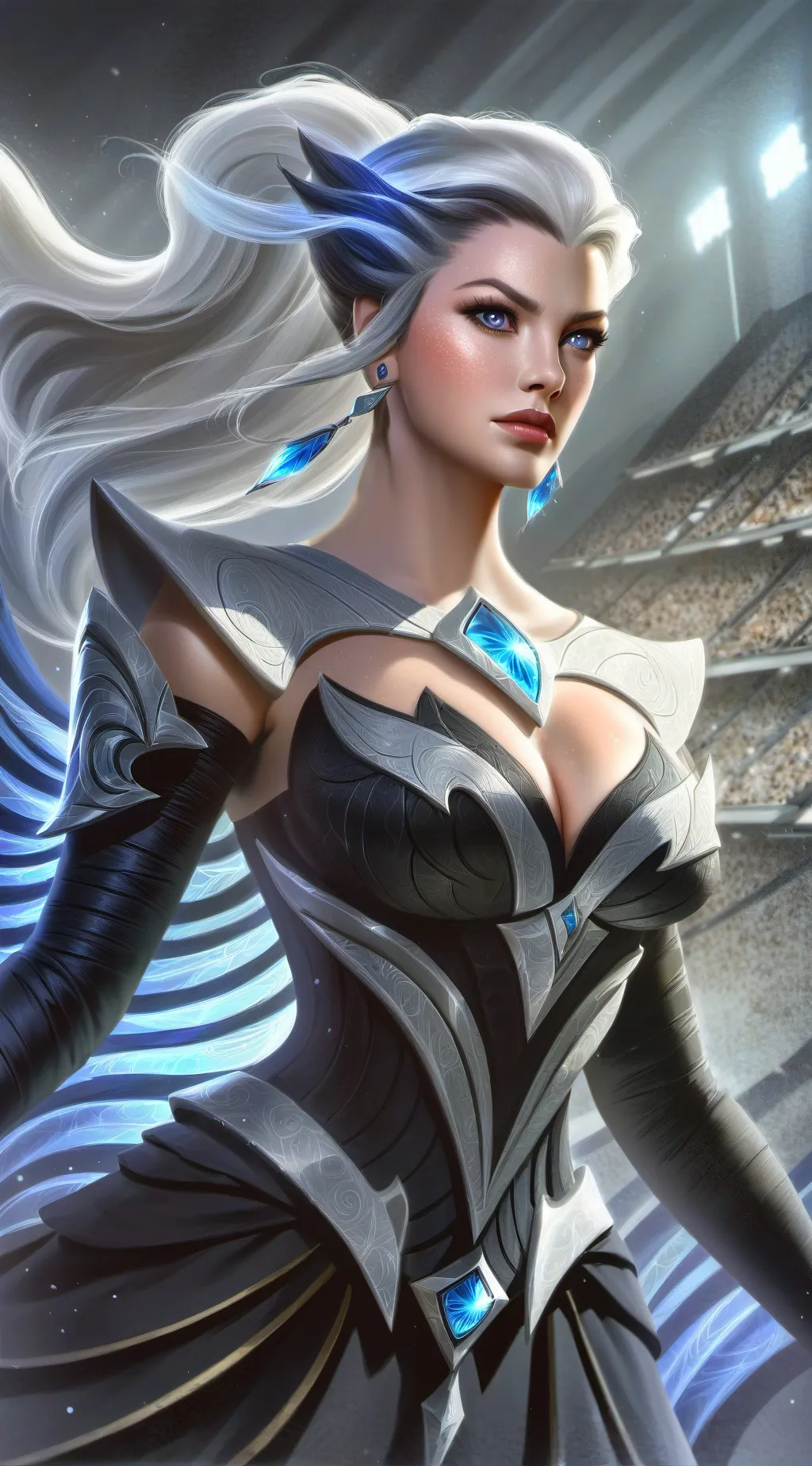 ai character: athena background