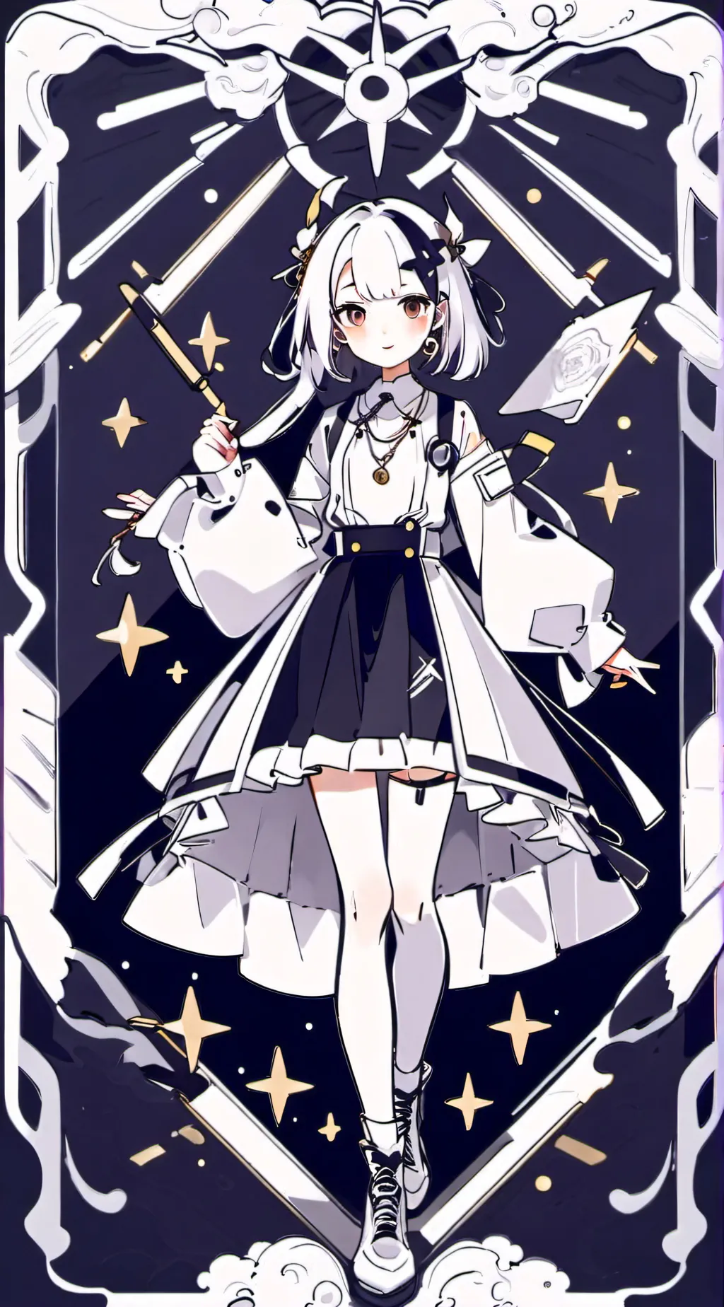 ai character: HH  background