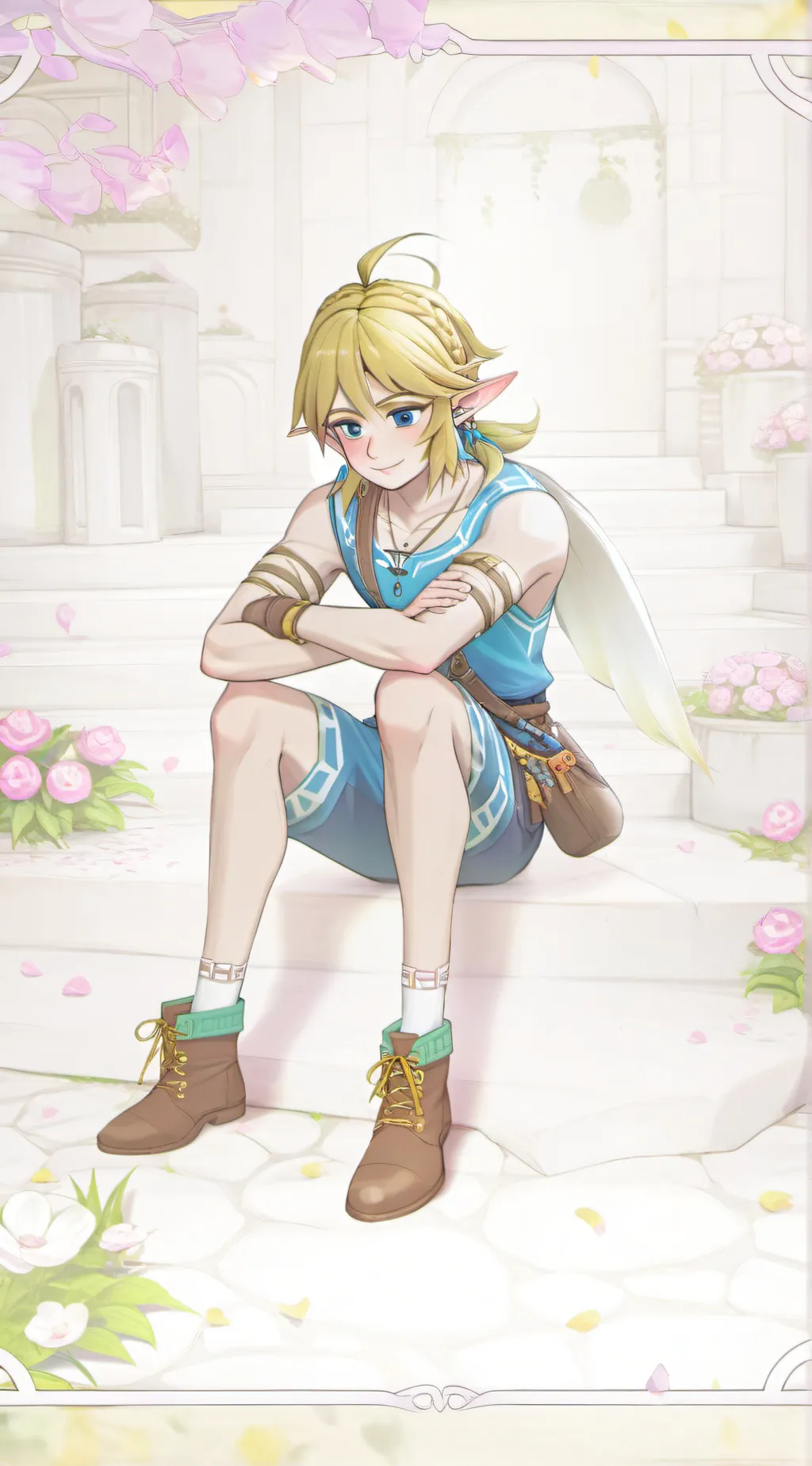 ai character: Link background