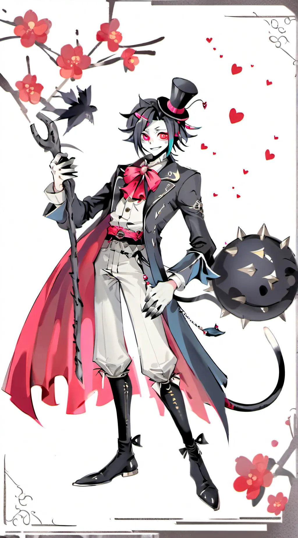 ai character: Stolas~ background