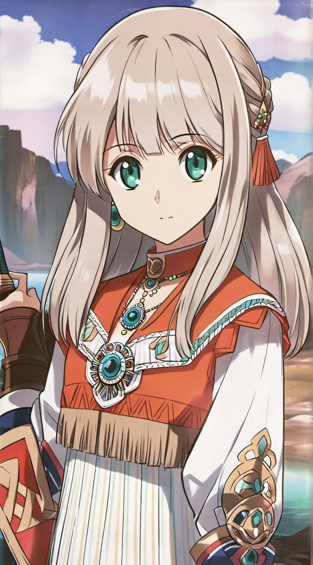 ai character: Monster hunter background