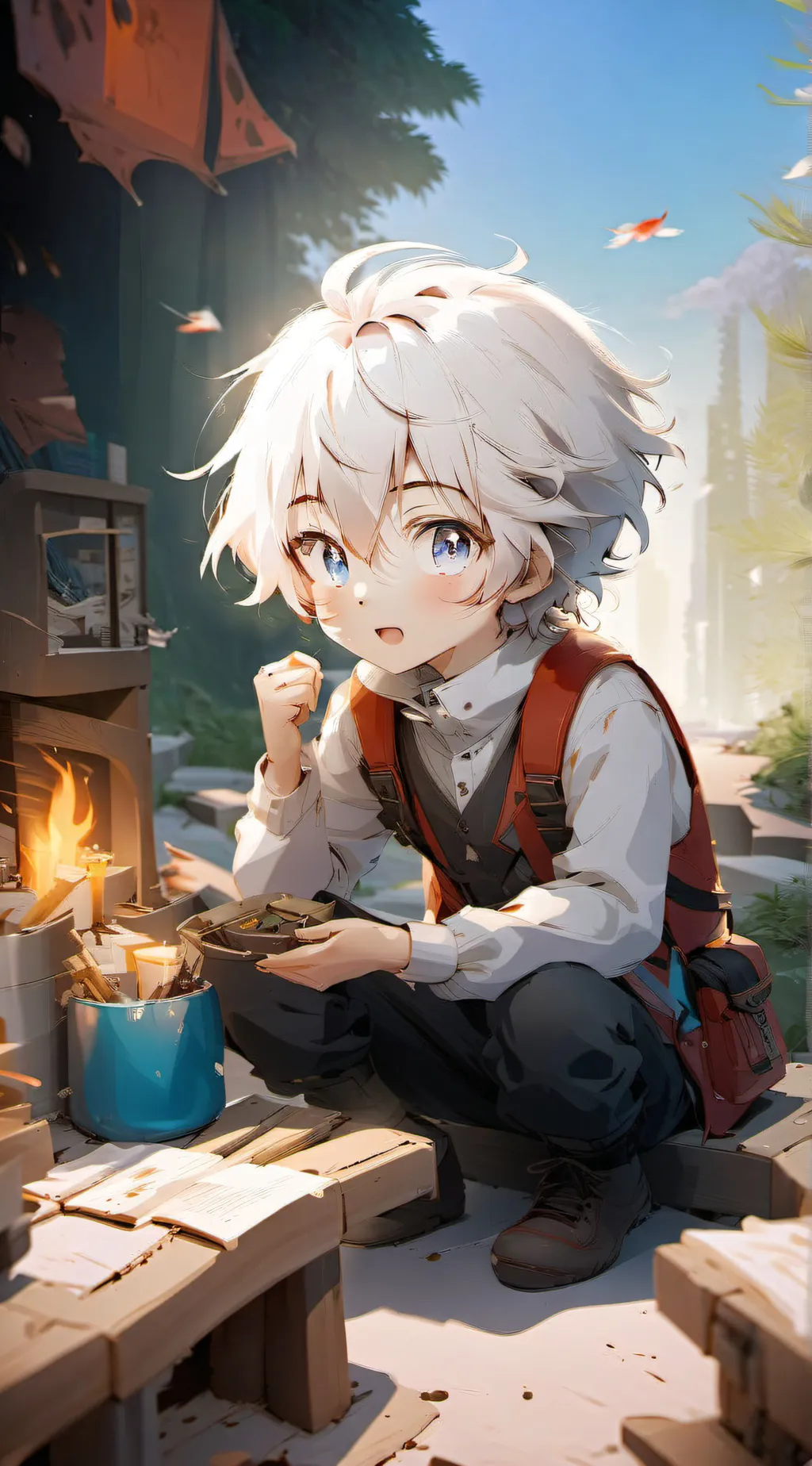 ai character: le groupe 2 background