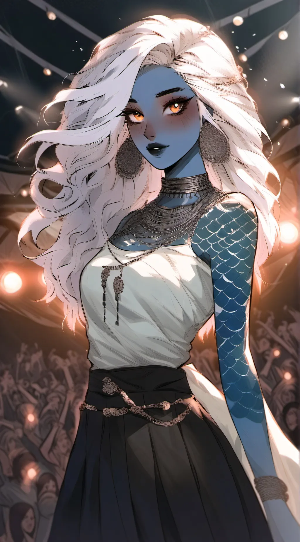 ai character: Marina Delmara background