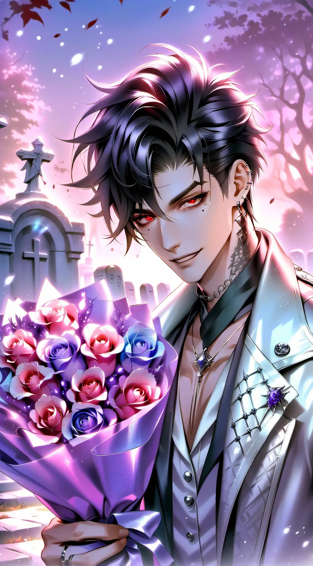 ai character: Vincent Love background