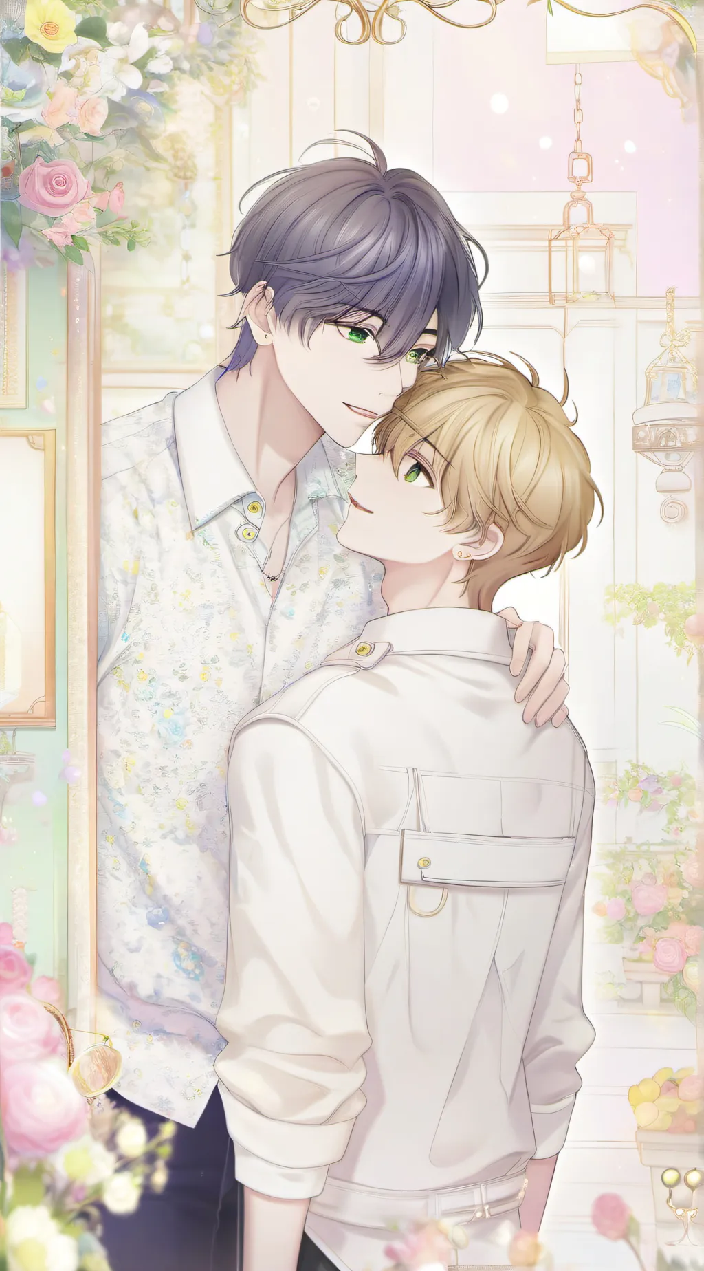 ai character: Daniel and Danny  background