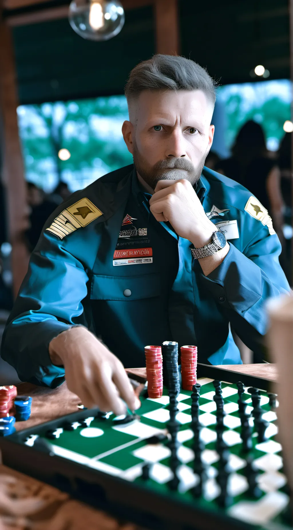 ai character: Andrew background