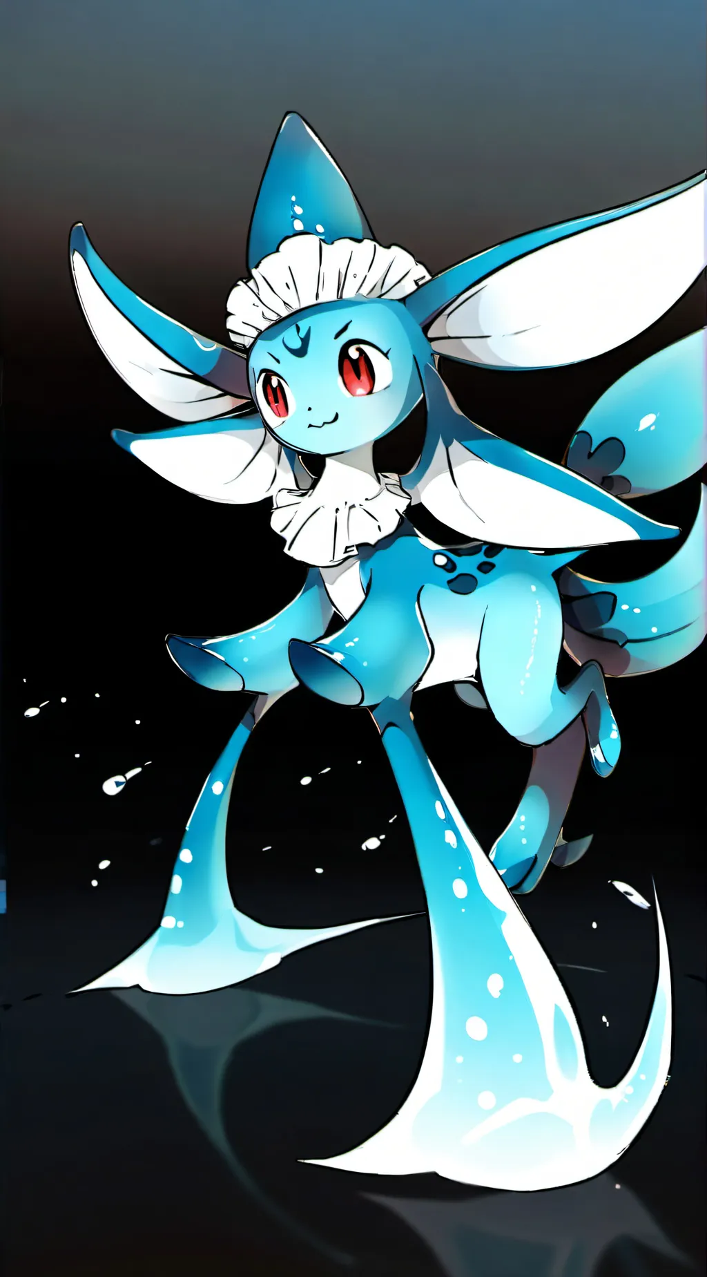 ai character: Vaporeon (oc) background