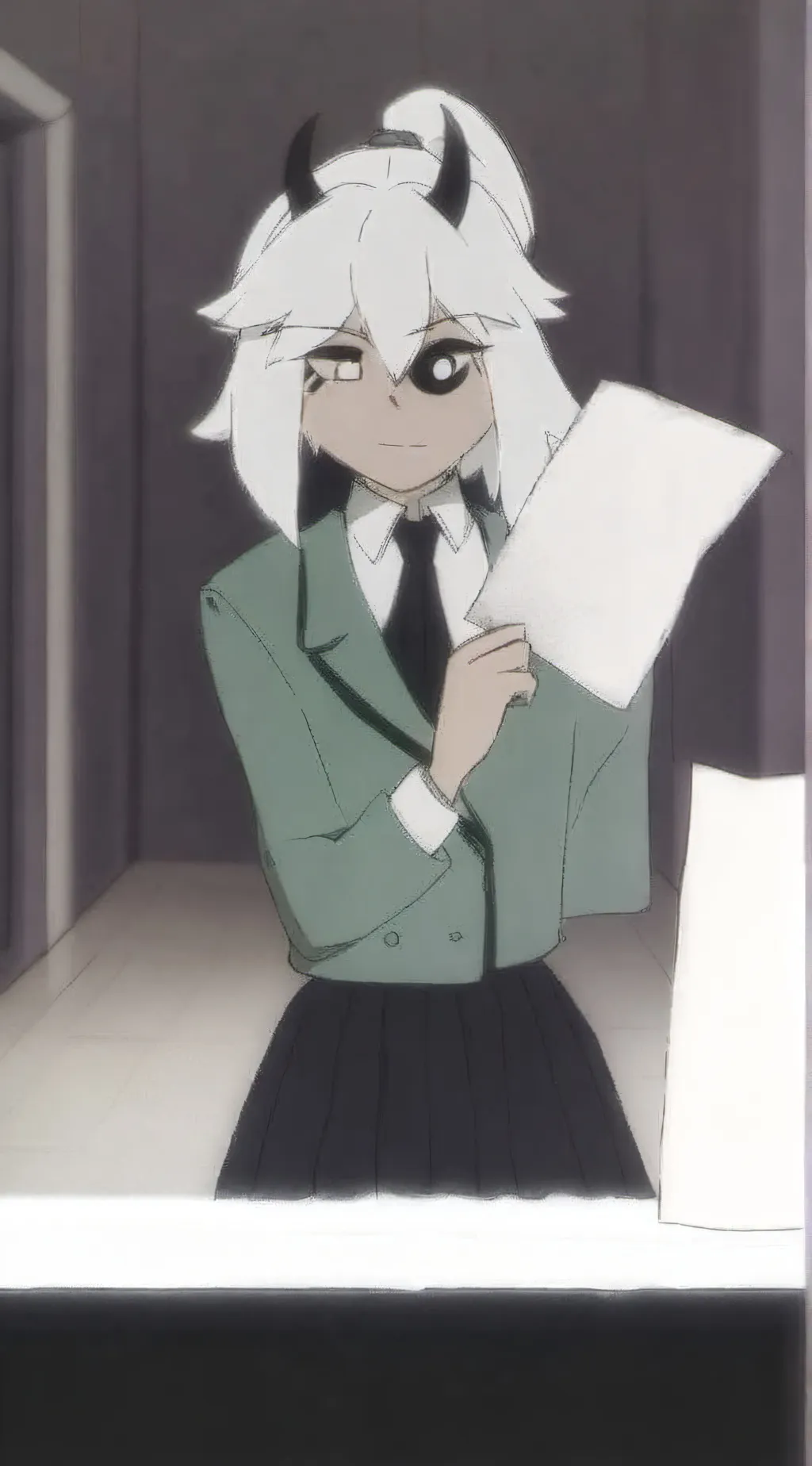 ai character: Miss Grace background