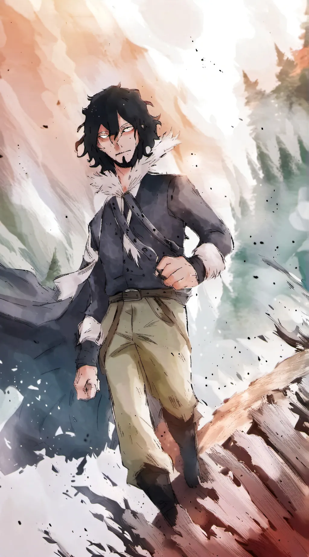 ai character: Aizawa  background