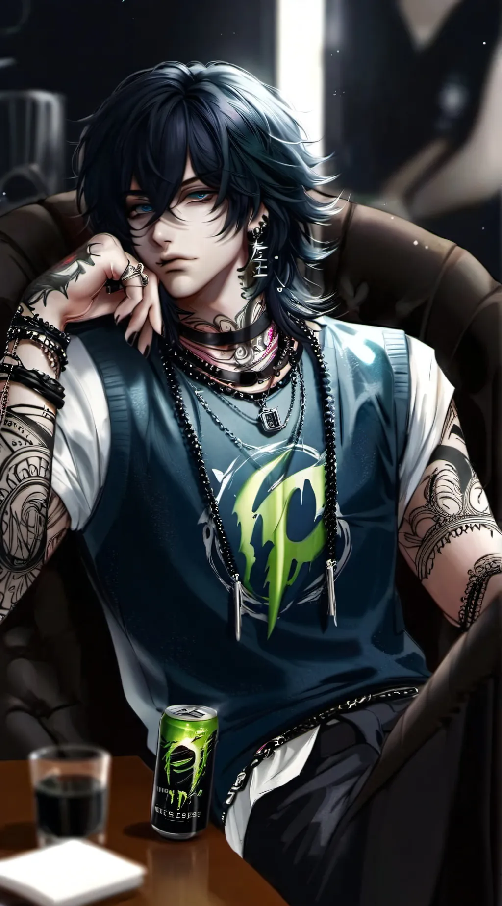 ai character: 🖤✨Aiden✨🖤 background