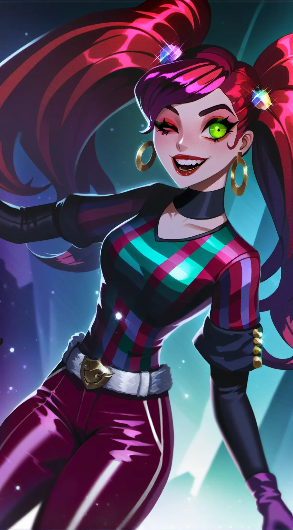 ai character: Velvette 2.0 background