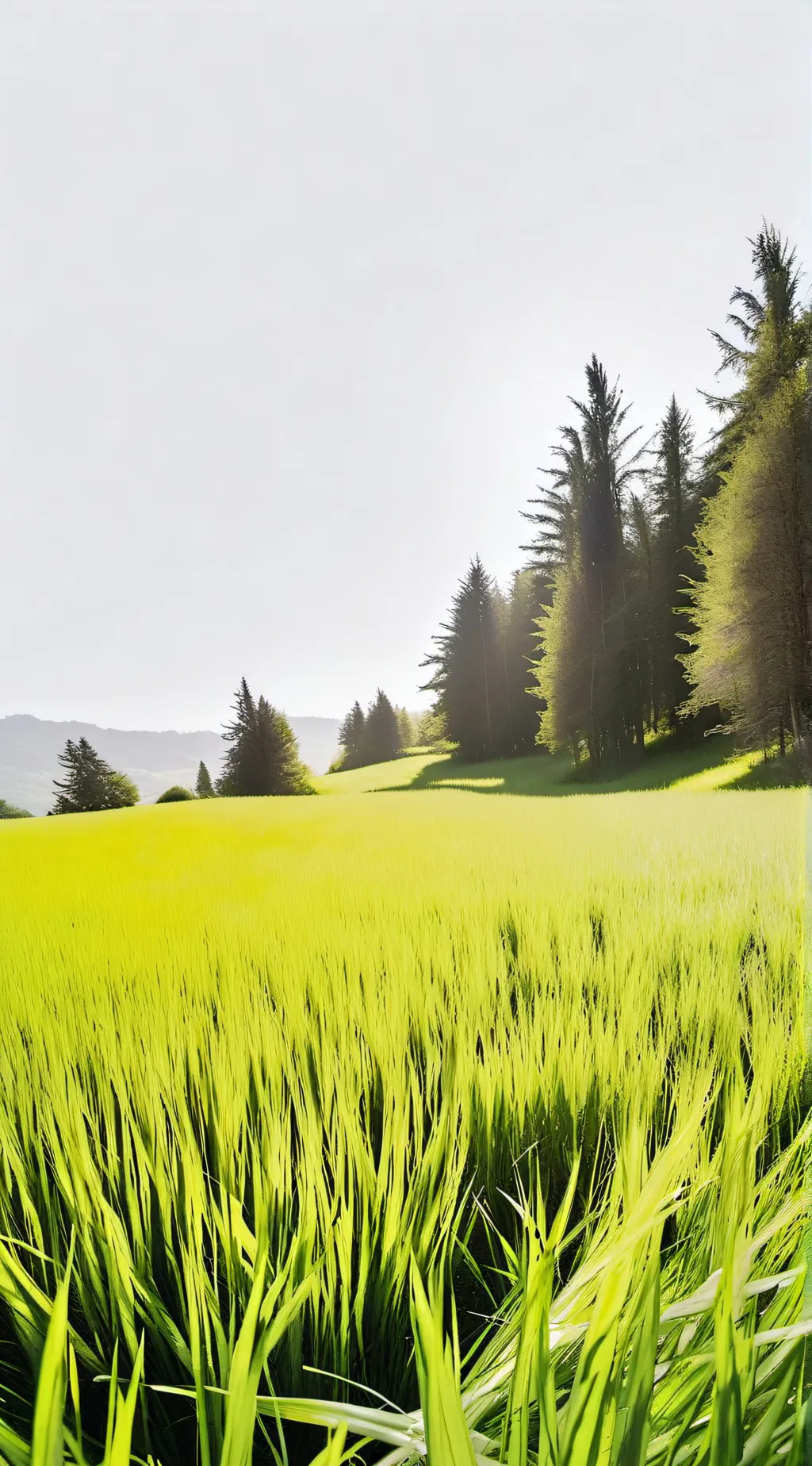 ai character: Grass background