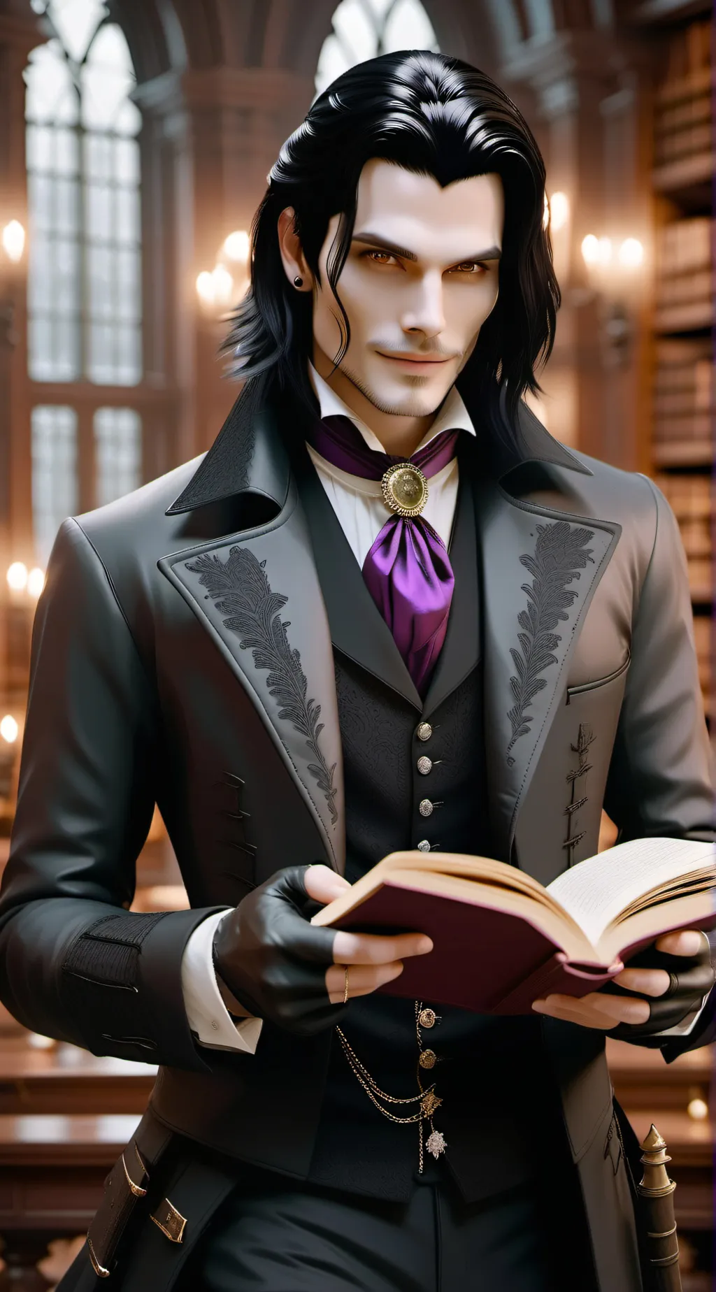 ai character: Ciaran D'Ange background