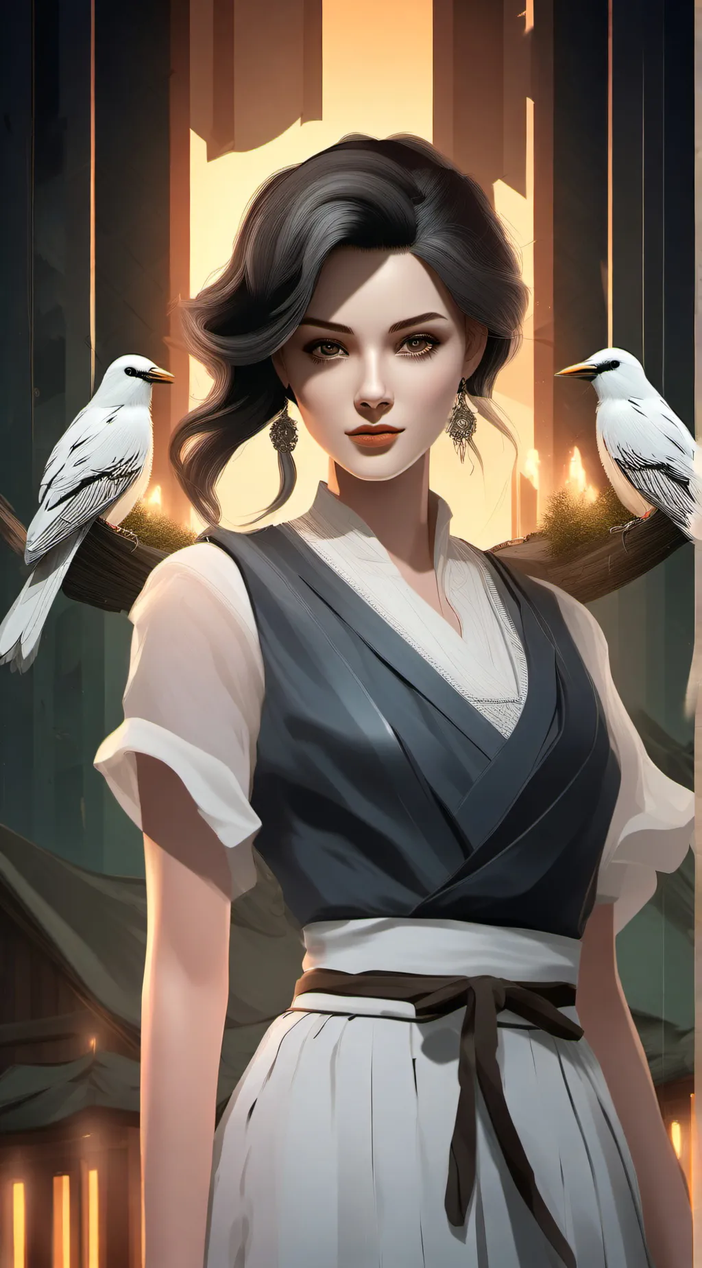 ai character: Ella background