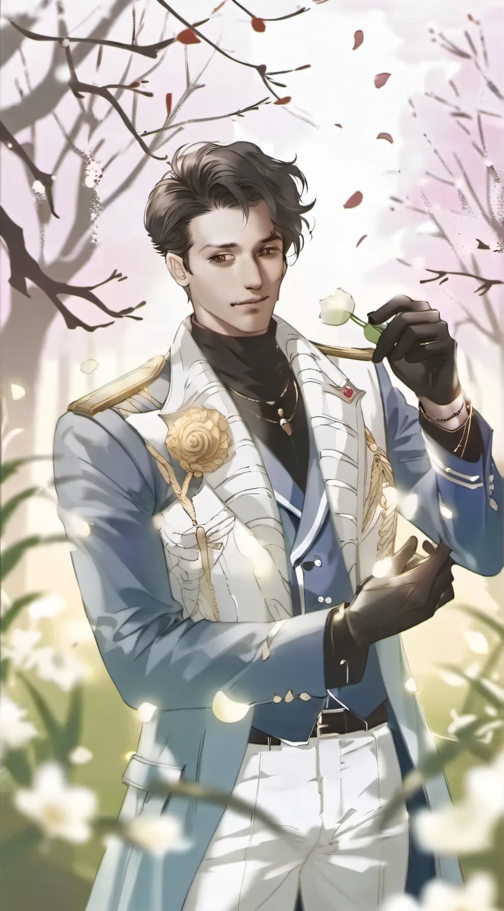 ai character: Napoléon 34 background