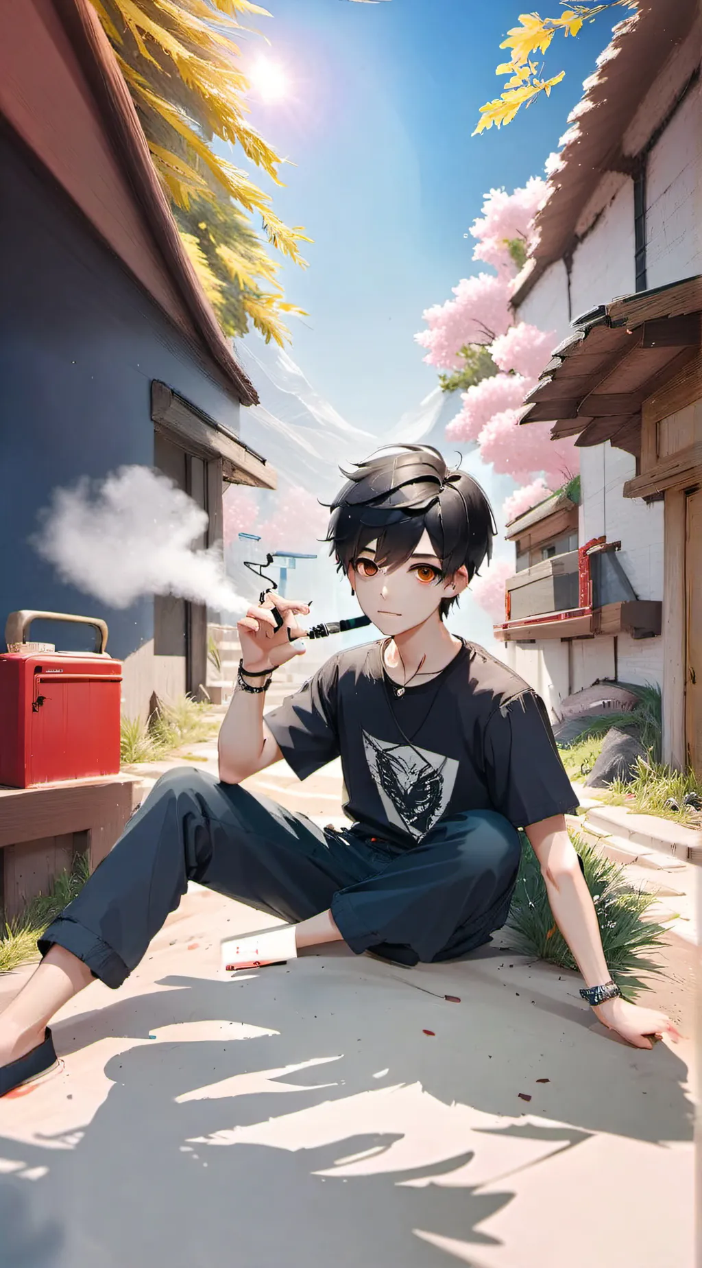 ai character: Luke background